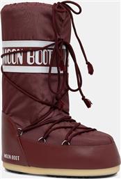 ΜΠΟΤΕΣ ΧΙΟΝΙΟΥ MB ICON NYLON ΧΡΩΜΑ: ΚΟΚΚΙΝΟ, 80D1400440 D013 MOON BOOT