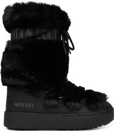 ΜΠΟΤΕΣ ΧΙΟΝΙΟΥ MB LTRACK FAUX FUR HIGH WP 80D2450210 ΜΑΥΡΟ MOON BOOT