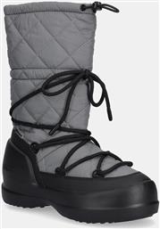 ΜΠΟΤΕΣ ΧΙΟΝΙΟΥ MB MEZZALUNA QUILTED HIGH BOOT WP ΧΡΩΜΑ: ΓΚΡΙ, 80D2500080 H006 MOON BOOT