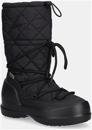 ΜΠΟΤΕΣ ΧΙΟΝΙΟΥ MB MEZZALUNA QUILTED HIGH BOOT WP ΧΡΩΜΑ: ΜΑΥΡΟ, 80D2500080 N001 MOON BOOT