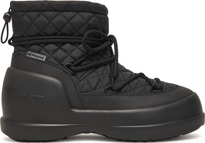 ΜΠΟΤΕΣ ΧΙΟΝΙΟΥ MB MEZZALUNA QUILTED MID WP 80D2500020 ΜΑΥΡΟ MOON BOOT
