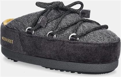 ΜΠΟΤΕΣ ΧΙΟΝΙΟΥ MB X GIR EVX MULE KNIT ΧΡΩΜΑ: ΓΚΡΙ, 80D1470140-H019 MOON BOOT