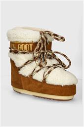 ΜΠΟΤΕΣ ΧΙΟΝΙΟΥ ΣΟΥΕΤ MB ICON LOW SHEARLING ΧΡΩΜΑ: ΚΑΦΕ, 80D1409580 MA03 MOON BOOT