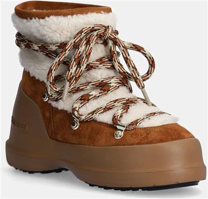 ΜΠΟΤΕΣ ΧΙΟΝΙΟΥ ΣΟΥΕΤ MB LUNA BOOT SHEARLING ΧΡΩΜΑ: ΚΑΦΕ, 80D2480020 MA03 MOON BOOT