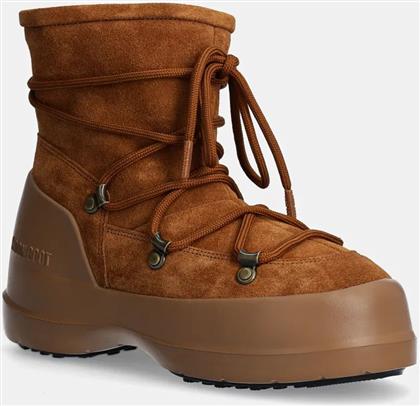 ΜΠΟΤΕΣ ΧΙΟΝΙΟΥ ΣΟΥΕΤ MB LUNA BOOT SUEDE ΧΡΩΜΑ: ΚΑΦΕ, 80D2480030 M008 MOON BOOT