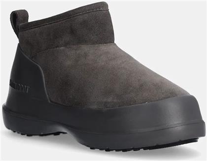 ΜΠΟΤΕΣ ΧΙΟΝΙΟΥ ΣΟΥΕΤ MB LUNA LOW BOOT SUEDE ΧΡΩΜΑ: ΓΚΡΙ, 80D2480040 H005 MOON BOOT