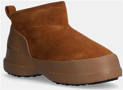 ΜΠΟΤΕΣ ΧΙΟΝΙΟΥ ΣΟΥΕΤ MB LUNA LOW BOOT SUEDE ΧΡΩΜΑ: ΚΑΦΕ, 80D2480040 M008 MOON BOOT