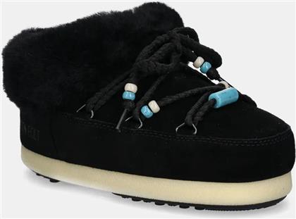 ΠΑΝΤΟΦΛΕΣ ΣΟΥΕΤ MB EVX MULE SUEDE BEADS ΧΡΩΜΑ: ΜΑΥΡΟ, 80D1470040 NN13 MOON BOOT