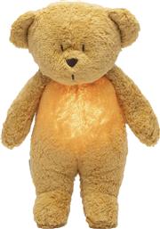 THE PROFESSIONAL BABY SLEEP AID HUMMING BEAR ΚΩΔ M-HON ΕΠΑΝΑΦΟΡΤΙΖΟΜΕΝΟ ΒΟΗΘΗΜΑ ΥΠΝΟΥ ΑΠΟ ΟΡΓΑΝΙΚΟ ΒΑΜΒΑΚΙ ΜΕ ΑΙΣΘΗΤΗΡΑ ΚΛΑΜΑΤΟΣ & ΦΩΤΙΣΜΟ, 1 ΤΕΜΑΧΙΟ - HONEY MOONIE