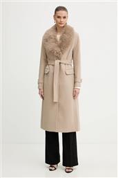 ΠΑΛΤΟ ΜΕ ΠΡΟΣΘΗΚΗ ΜΑΛΛΙΟΥ ΧΡΩΜΑ: ΜΠΕΖ, GPEAKS MORGAN