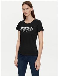 T-SHIRT 241-DUNE ΜΑΥΡΟ REGULAR FIT MORGAN