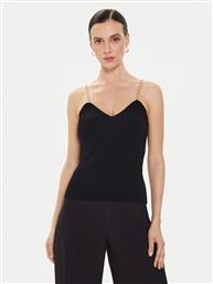 ΤΟΠ 241-MUSTO ΜΑΥΡΟ SLIM FIT MORGAN