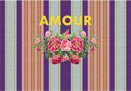 ΣΟΥΠΛΑ ΜΕ ALL-OVER PRINT ''AMOUR'' 30 X 44 CM - SEAMOUR MORONI GOMMA