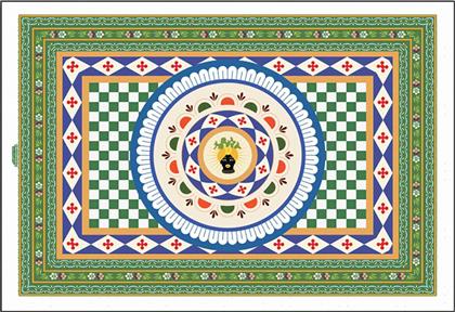 ΣΟΥΠΛΑ ΜΕ ALL-OVER PRINT ''MORO'' 30 X 44 CM - SESSICMORO MORONI GOMMA