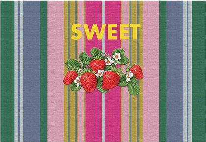 ΣΟΥΠΛΑ ΜΕ ALL-OVER PRINT ''SWEET'' 30 X 44 CM - SESWEET MORONI GOMMA