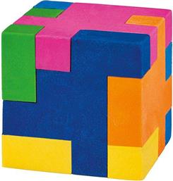 ΣΕΤ ΓΟΜΕΣ PUZZLE ΠΟΛΥΧΡΩΜΕΣ 6ΤΜΧ MOSES