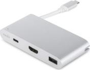 USB-C MULTIPORT ADAPTER SILVER MOSHI