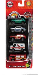 5 ΑΥΤΟΚΙΝΗΤΑ DIE CAST MOTOR & CO από το TOYSCENTER