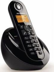 C601 SINGLE DIGITAL CORDLESS PHONE BLACK MOTOROLA