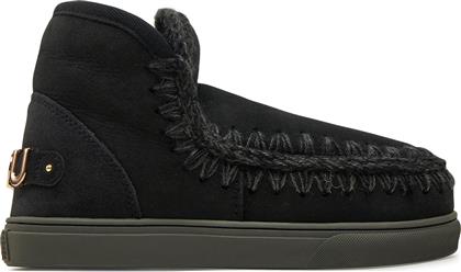 ΜΠΟΤΕΣ ΧΙΟΝΙΟΥ ESKIMO SNEAKER BIG METAL LOGO FW111008A ΜΑΥΡΟ MOU