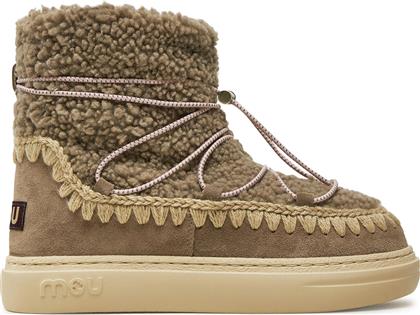 ΜΠΟΤΕΣ ΧΙΟΝΙΟΥ ESKIMO SNEAKER BOLD SCOUB LACE FW411012A ΓΚΡΙ MOU