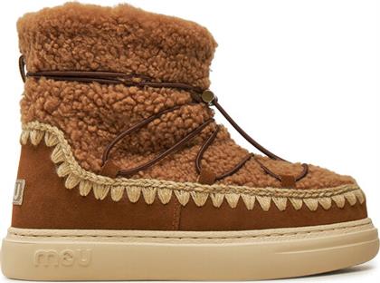 ΜΠΟΤΕΣ ΧΙΟΝΙΟΥ ESKIMO SNEAKER BOLD SCOUB LACE FW411012A ΚΑΦΕ MOU