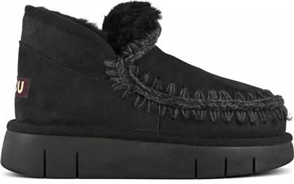 ΓΥΝΑΙΚΕΙΑ ΜΠΟΤΑΚΙΑ SUEDE ''ESKIMO BOUNCE SNEAKER'' - MUFW531009A ΜΑΥΡΟ MOU