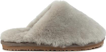 ΠΑΝΤΟΦΛΕΣ ΣΠΙΤΙΟΥ CLOSED TOE SHEEPSKIN SLIPPER ΓΚΡΙ MOU