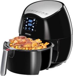 MFR-06 FITFRYER ΜΕ ΑΠΟΣΠΩΜΕΝΟ ΚΑΔΟ 1500 W 2.8 L ΜΑΥΡΟ ΦΡΙΤΕΖΑ ΑΕΡΟΣ MPM