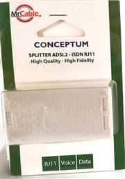 ΑΝΤΑΠΤΟΡΑΣ CONCEPTUM SPLITTER ADSL2 ISDN MRCABLE