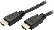 HIGH SPEED HDMI 5M WITH ETHERNET (1.4V) 19PIN AM/AM, 30AWG, 5.0M, GOLD PLATED, BLACK MRCABLE
