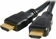 HIGH SPEED HDMI WITH ETHERNET(1.4V) CABLE 19PIN AM/A M 30AWG 3.0M GOLD PLATED BLACK MRCABLE