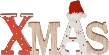 ΕΠΙΓΡΑΦΗ XMAS MDF NATURAL-ΚΟΚΚΙΝΗ 30X2,5X15ΕΚ. MSA 20-27-904 (ΥΛΙΚΟ: MDF, ΧΡΩΜΑ: ΚΟΚΚΙΝΟ) - - 20-27-904 MSA DECORATION