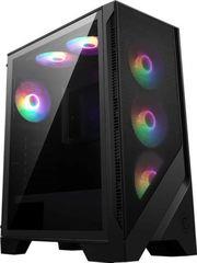 CASE MAG FORGE 120A AIRFLOW MIDI TOWER TRANSPARENT BLACK MSI