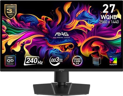 MAG 271QP QD-OLED X24 26.5 OLED FLAT 240HZ 0.03MS MSI