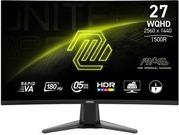 ΟΘΟΝΗ GAMING MAG 27CQ6F CURVED VA WQHD 27'' 0,5MS 180HZ BLACK MSI