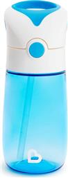 ΠΑΓΟΥΡΙ 355ML ΜΕ ΚΑΛΑΜΑΚΙ FLIP & GO BLUE MUNCHKIN
