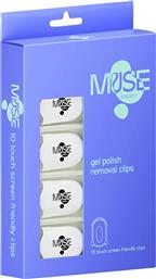 GEL POLISH REMOVAL CLIPS (10 ΤΕΜΑΧΙΑ) - T24A010C MUSE SOCIETY