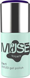 NAIL GEL POLISH MIDNIGHT BLUE #017 10 ML - P24A017N MIDNIGHT BLUE #017 MUSE SOCIETY