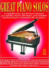 GREAT PIANO SOLOS - THE RED BOOK MUSIC SALES