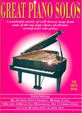 GREAT PIANO SOLOS - THE SHOW BOOK MUSIC SALES