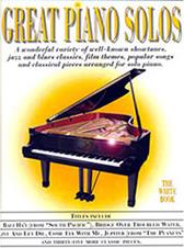 GREAT PIANO SOLOS-THE WHITE BOOK MUSIC SALES