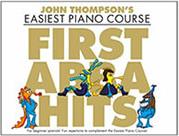 JOHN THOMPSON'S EASIEST PIANO COURSE - FIRST ABBA HITS MUSIC SALES