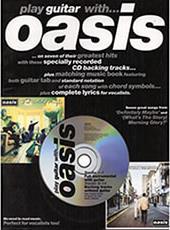 OASIS...PLAY GUITAR WITH-ΒΙΒΛΙΟ + CD MUSIC SALES