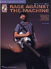 RAGE AGAINST THE MACHINE...BEST OF SIGNATURE LICKS MUSIC SALES