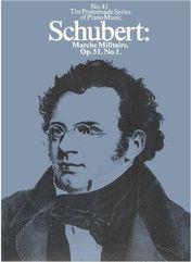 SCHUBERT - MARCIA MILITAIRE OP.51 N 1 MUSIC SALES