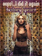 SPEARS BRITNEY -OOPS! I DID IT AGAIN MUSIC SALES