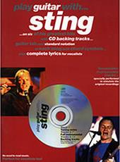 STING PLAY GUITAR WITH - BOOK + CD MUSIC SALES