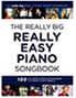 THE REALLY BIG REALLY EASY PIANO SONGBOOK MUSIC SALES