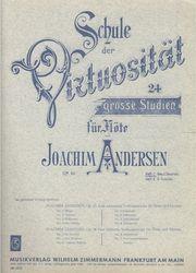 ANDERSEN 24 GRAND STUDIES OP.60 N1 ZIMMERMAN
